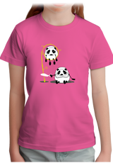 T-Shirt Fille Panda et bambou