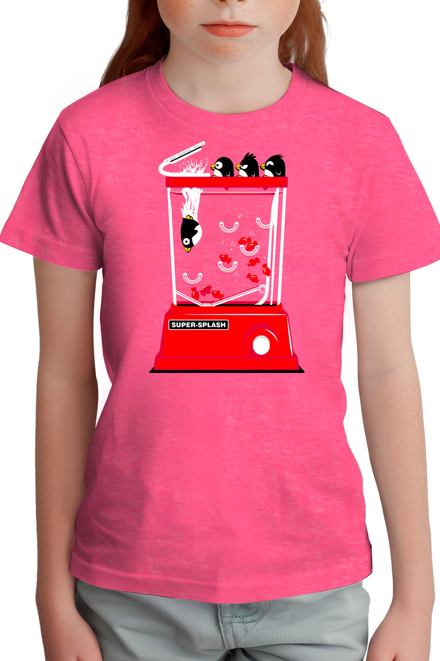 Tee-Shirt Fille Super Splash Pingouin