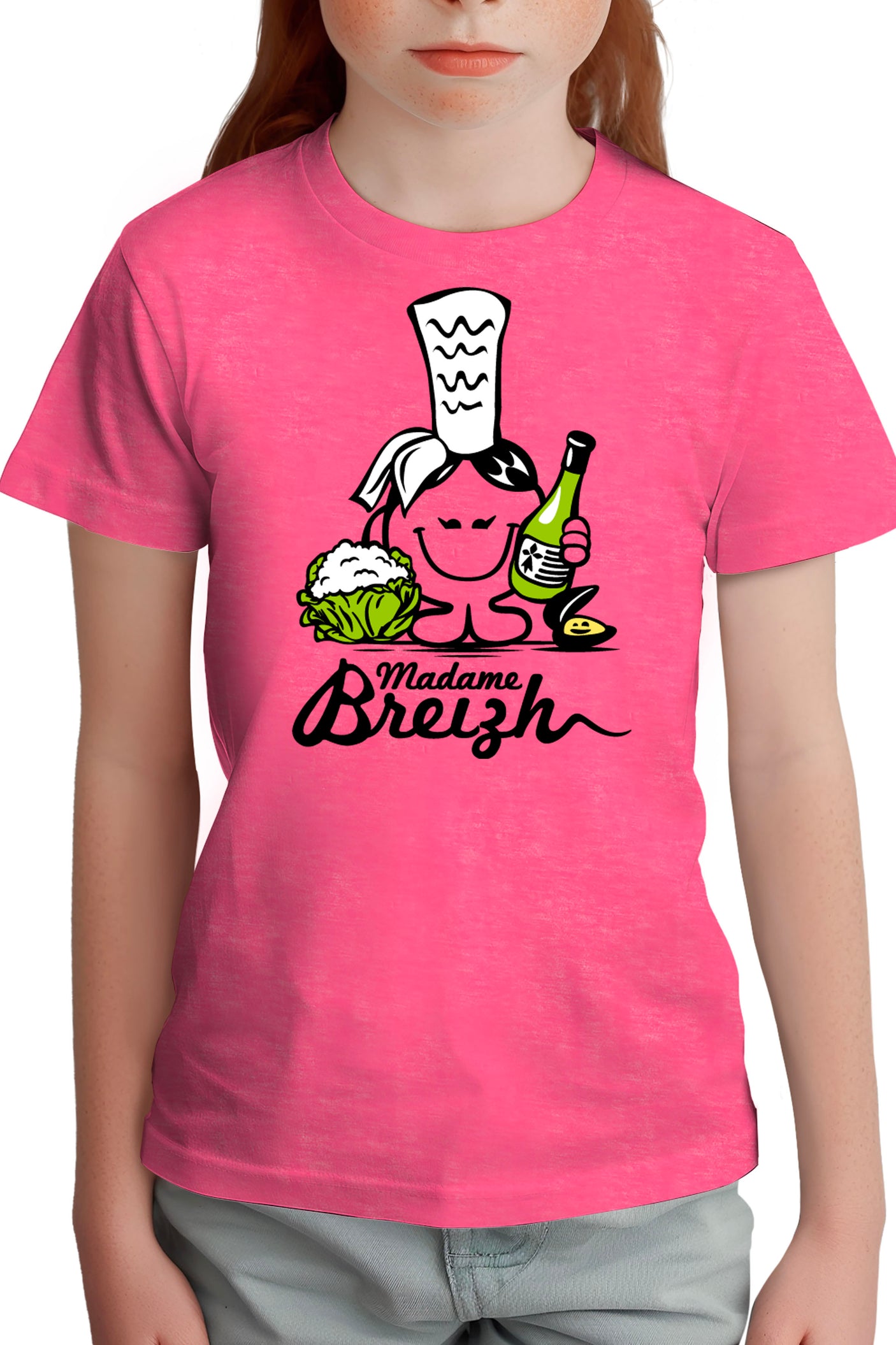 Tee-Shirt Fille Madame Breizh