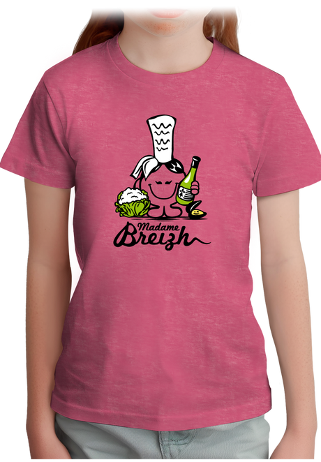 T-Shirt Fille Madame Breizh