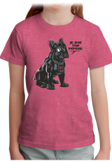 T-Shirt Fille Je suis ton Pépère
