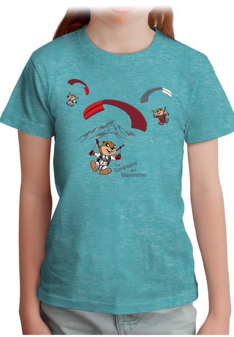 T-Shirt Fille Le Vol des Marmottes