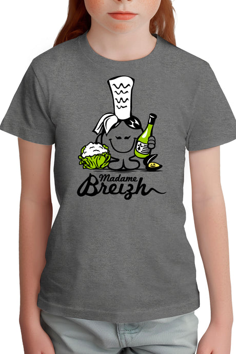 Tee-Shirt Fille Madame Breizh