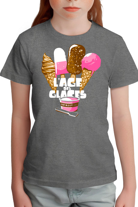 T-Shirt Fille Film L'âge des Glaces Humour