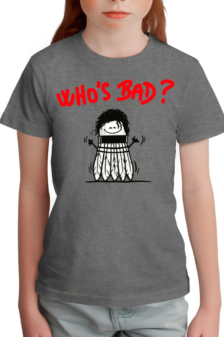 Tee-Shirt Fille Le Badmington fait un hommage à Michael jackson