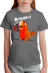T-Shirt Fille Blablabla le Perroquet