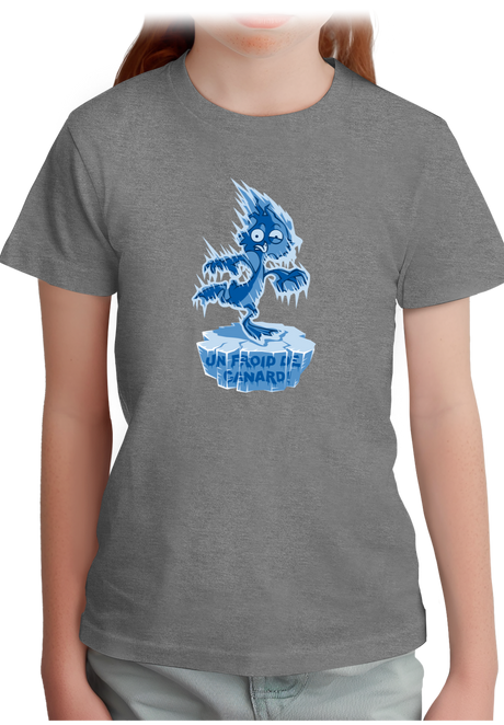 T-Shirt Fille Froid de Canard