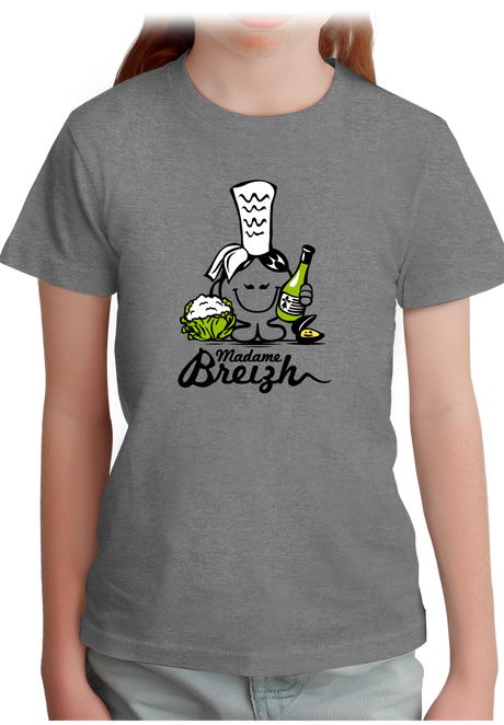 T-Shirt Fille Madame Breizh
