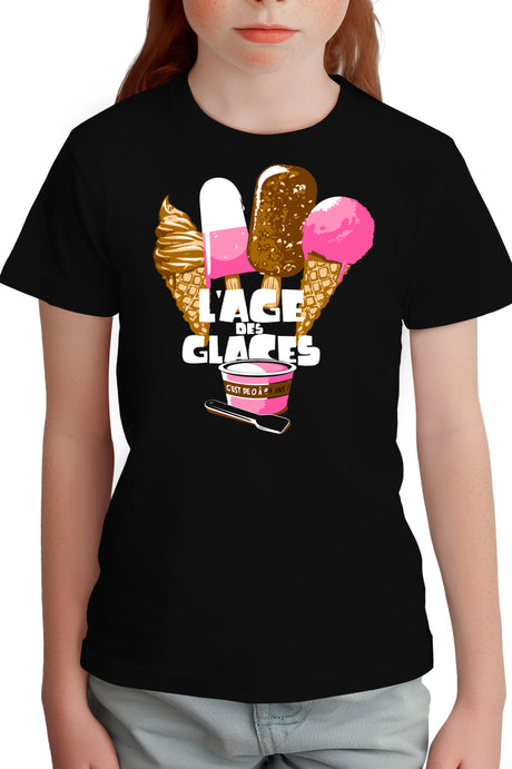 T-Shirt Fille Film L'âge des Glaces Humour
