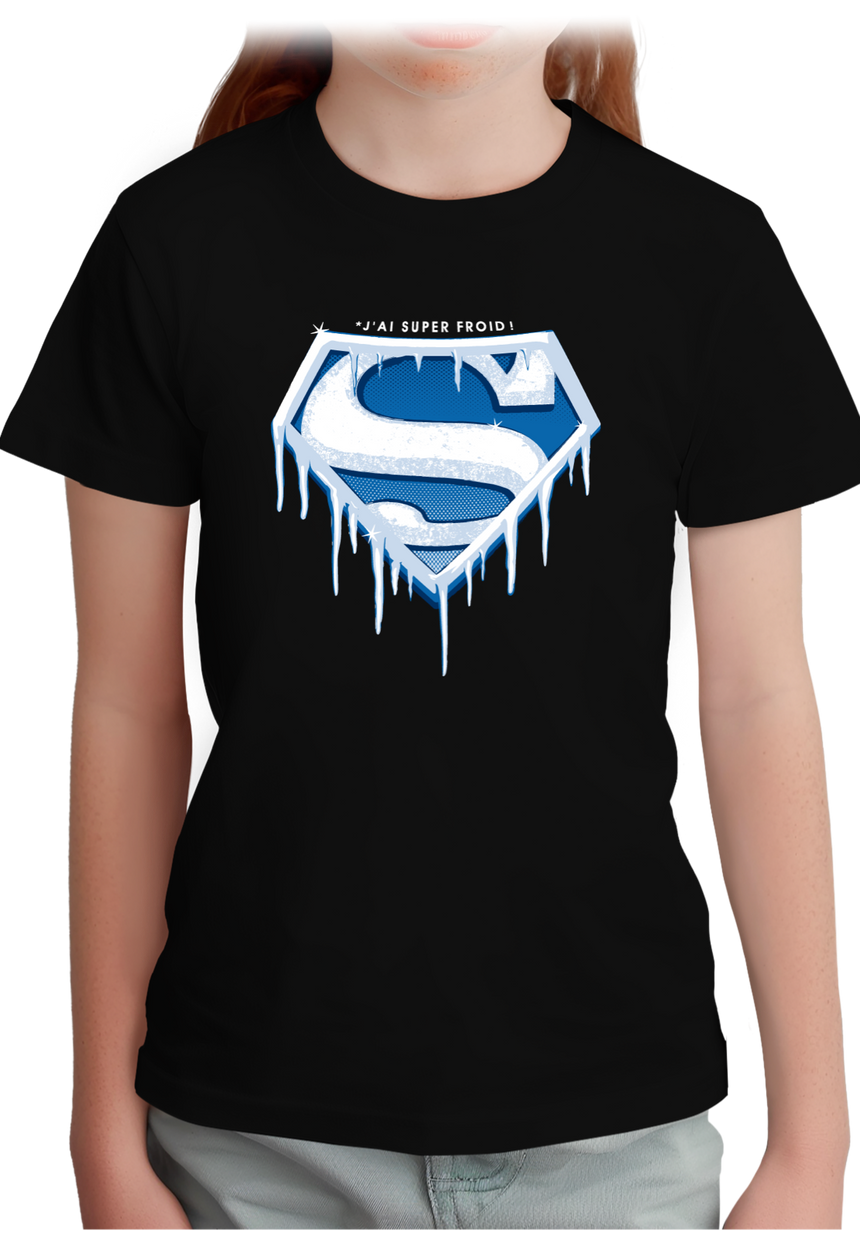 T-Shirt Fille Super Froid