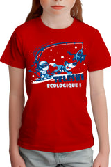 Tee-Shirt Fille Teleski écologique