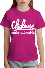 T-Shirt Fille Bébé Chialeuse mais adorable