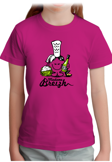 T-Shirt Fille Madame Breizh