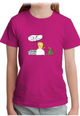 T-Shirt Fille je cherche le prince charmant