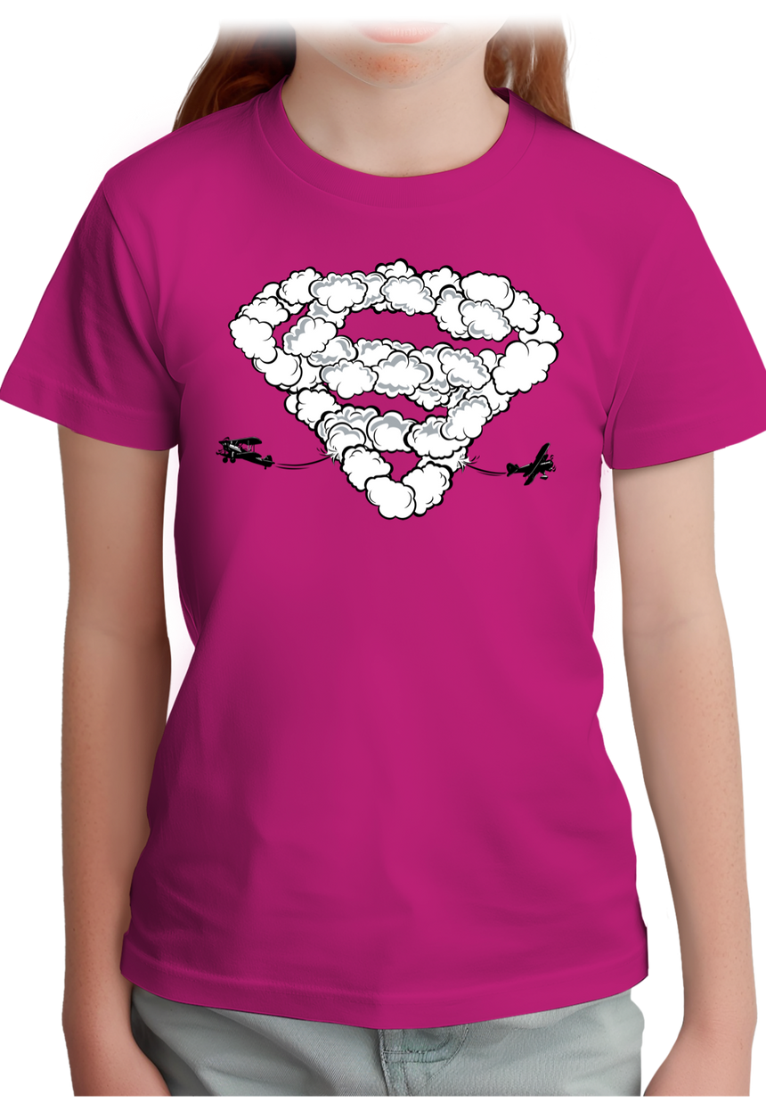 T-Shirt Fille Super aviateur