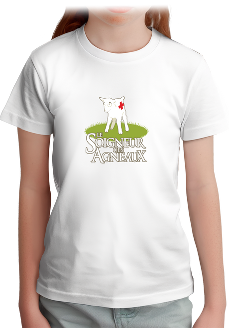 T-Shirt Fille Soigneur des agneaux