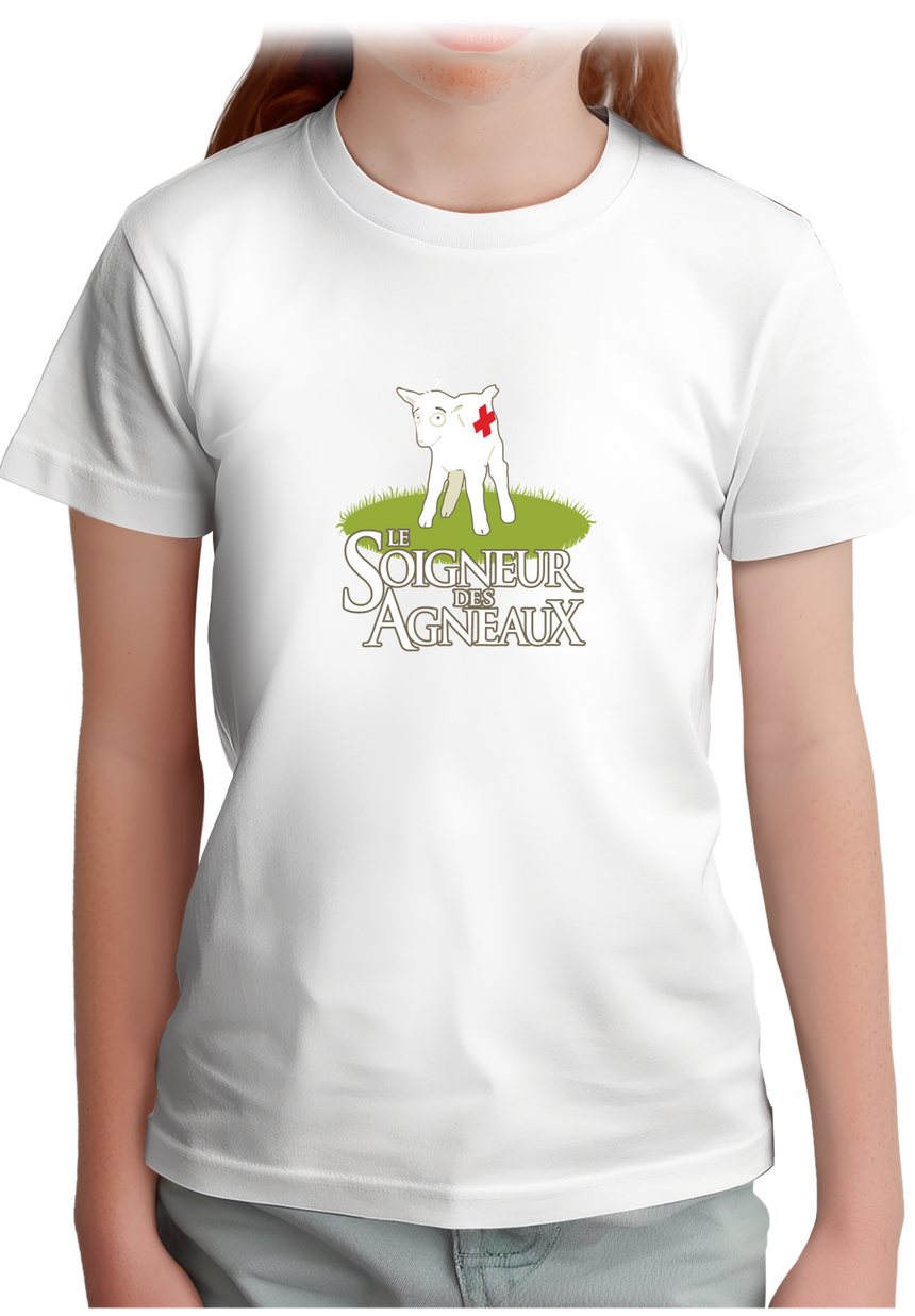 T-Shirt Fille Soigneur des agneaux