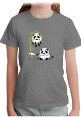 T-Shirt Fille Panda et bambou