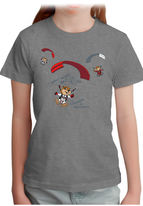 T-Shirt Fille Le Vol des Marmottes