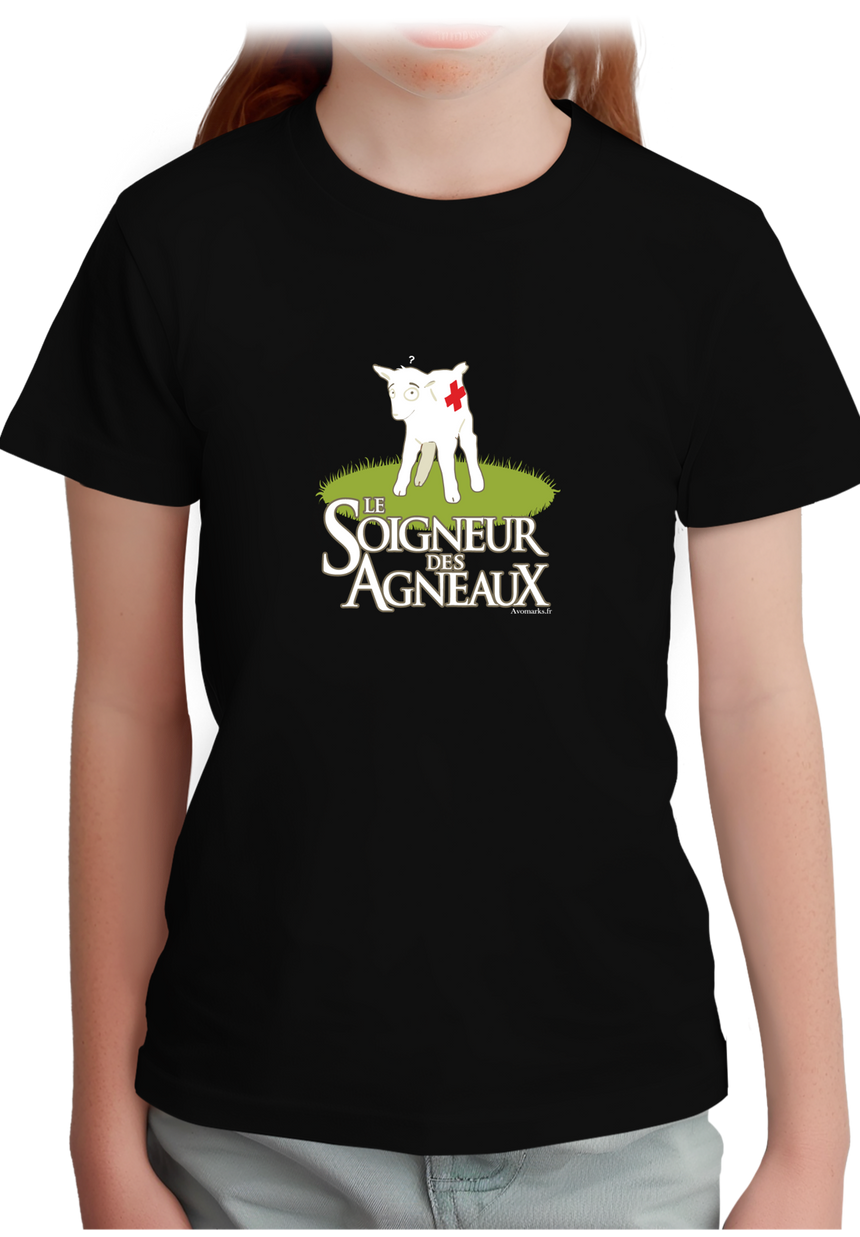 T-Shirt Fille Soigneur des agneaux