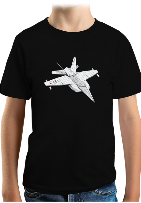 T-Shirt Garçon Avion en papier