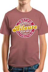 Tee-Shirt Garçon Certifie authentique biloute