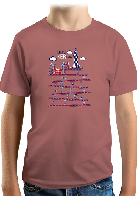 T-Shirt Garçon Jeux Donker Kong Breton