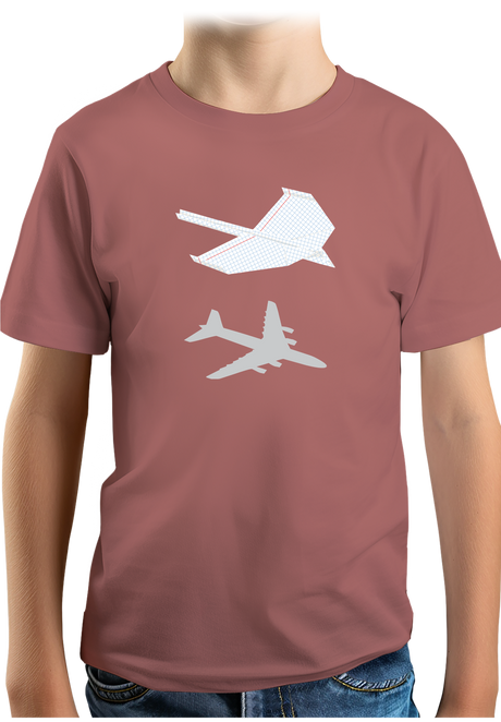T-Shirt Garçon Le Planeur en papier