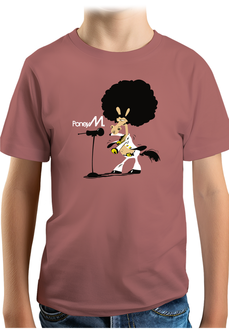 T-Shirt Garçon Chanteur Poney M