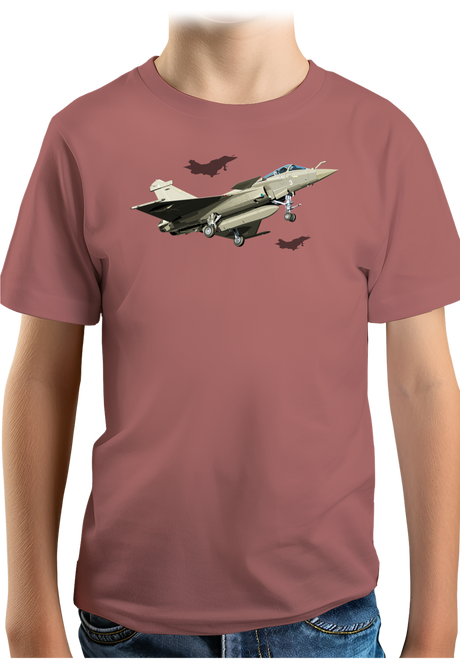 T-Shirt Garçon L'avion de chasse français