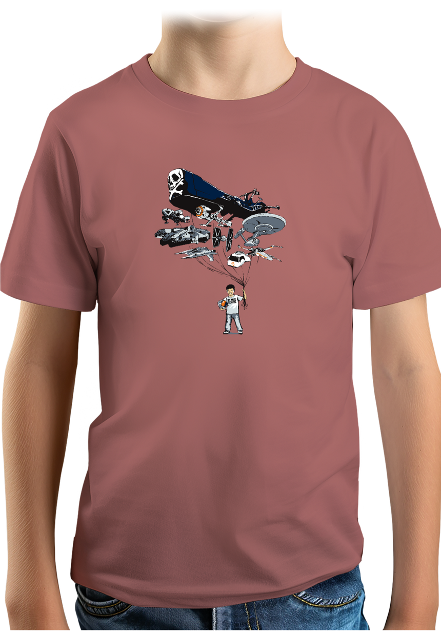 T-Shirt Garçon La collection de vaisseaux