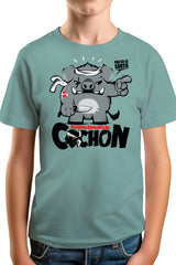 Tee-Shirt Garçon Veritable Caractere De Cochon