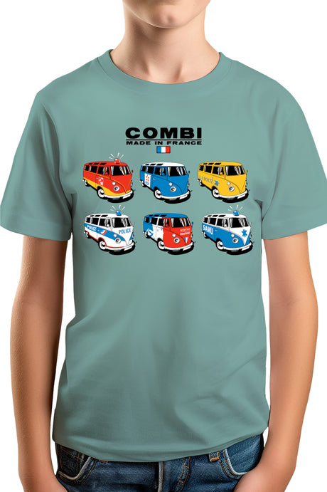 T-Shirt Garçon Les combis van France