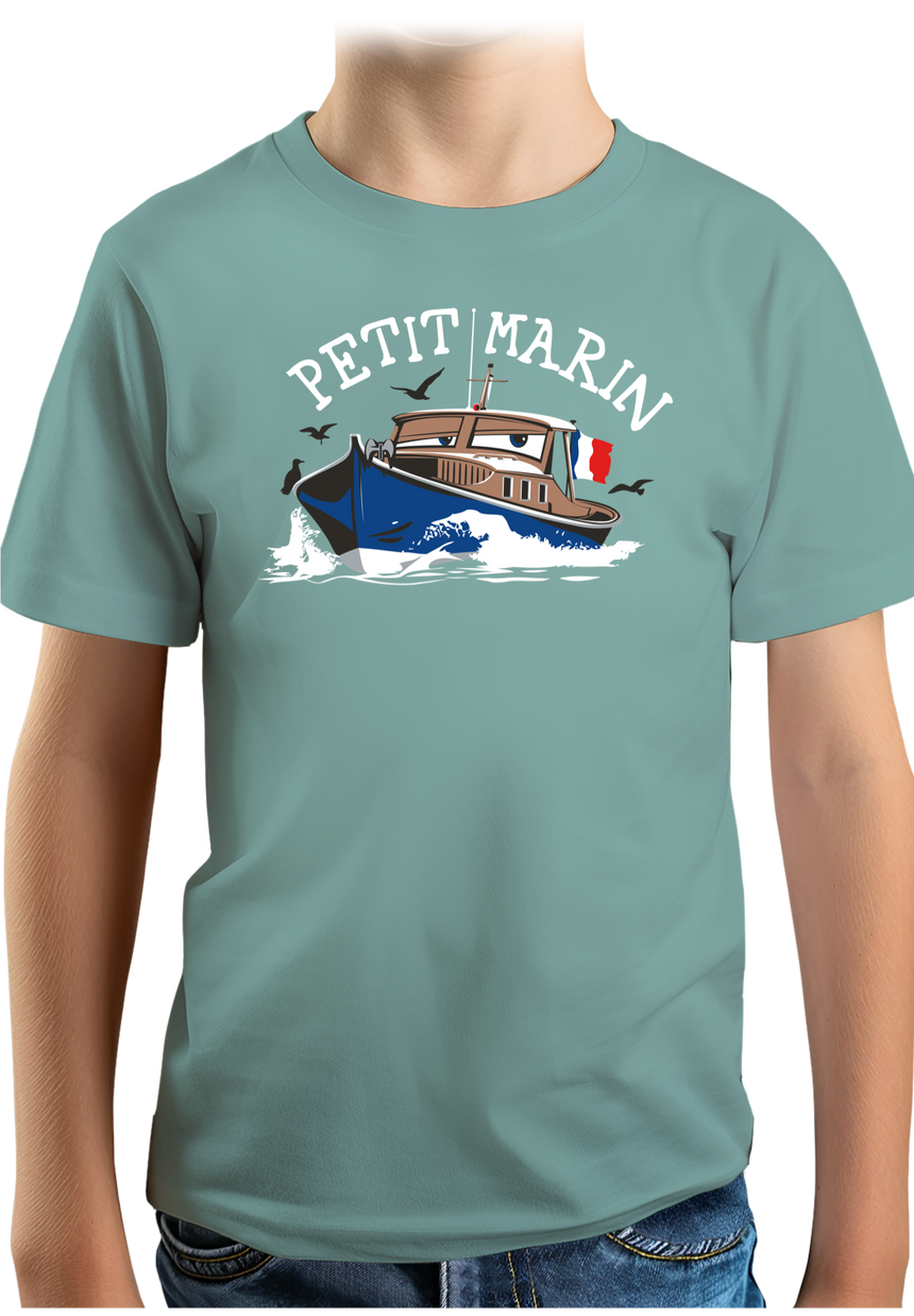 T-Shirt Garçon Bateau petit marin film
