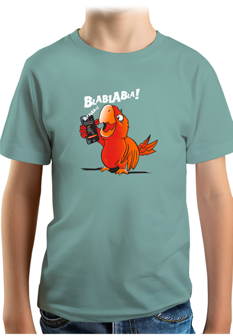 T-Shirt Garçon Blablabla dit coco le Perroquet