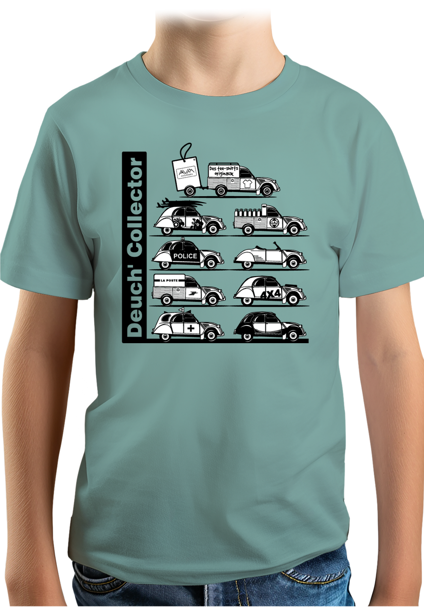 T-Shirt Garçon Voiture 2CV Collector