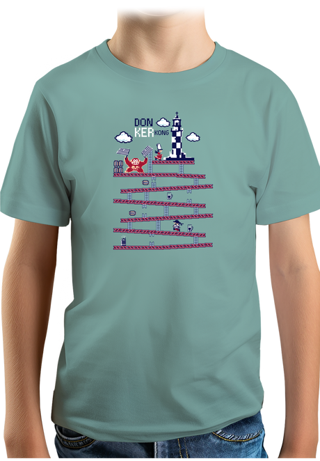 T-Shirt Garçon Jeux Donker Kong Breton