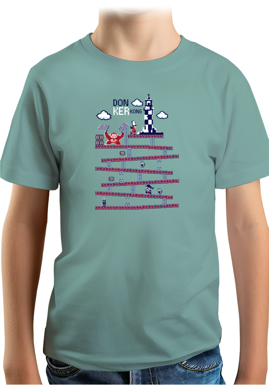 T-Shirt Garçon Jeux Donker Kong Breton