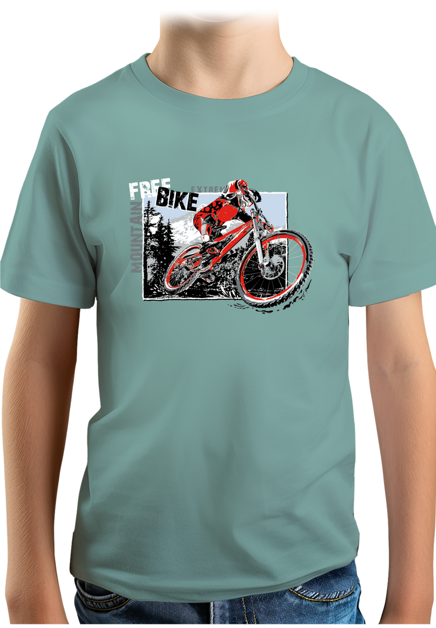 T-Shirt Garçon Mountain Bike