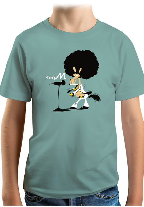 T-Shirt Garçon Chanteur Poney M