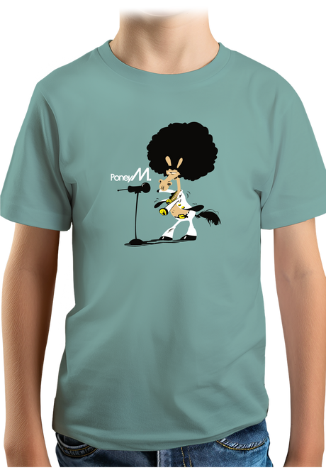 T-Shirt Garçon Poney M