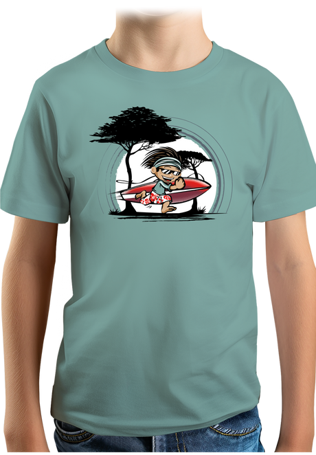 T-Shirt Garçon Surfer au plus vite