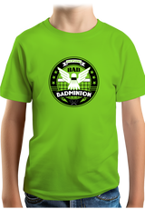 T-Shirt Garçon Bad badminton university