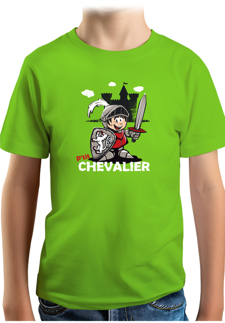 T-Shirt Garçon P'tit chevalier