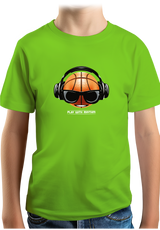 Tee-Shirt Garçon Play basket with rhythm