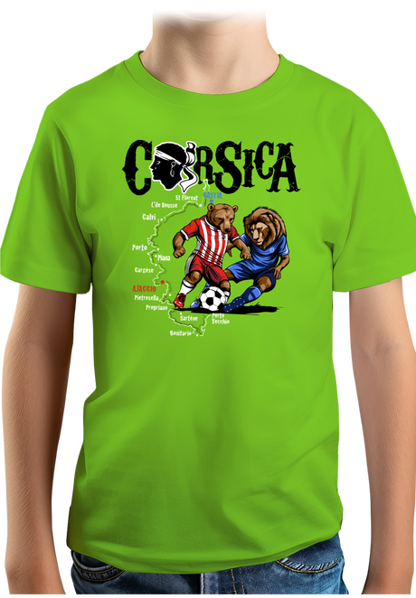 T-Shirt Garçon L'ultra Corsica Foot