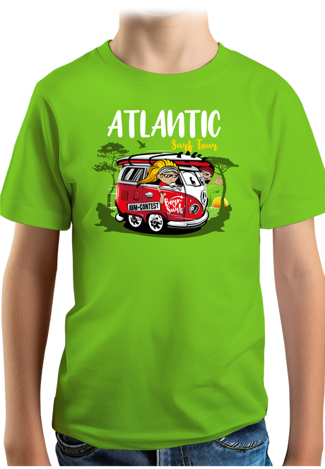 T-Shirt Garçon Le van des surfeurs