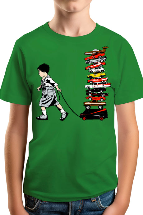T-Shirt Garçon La Collection de voitures via les séries télé
