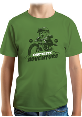 T-Shirt Garçon Marmotte sur vélo