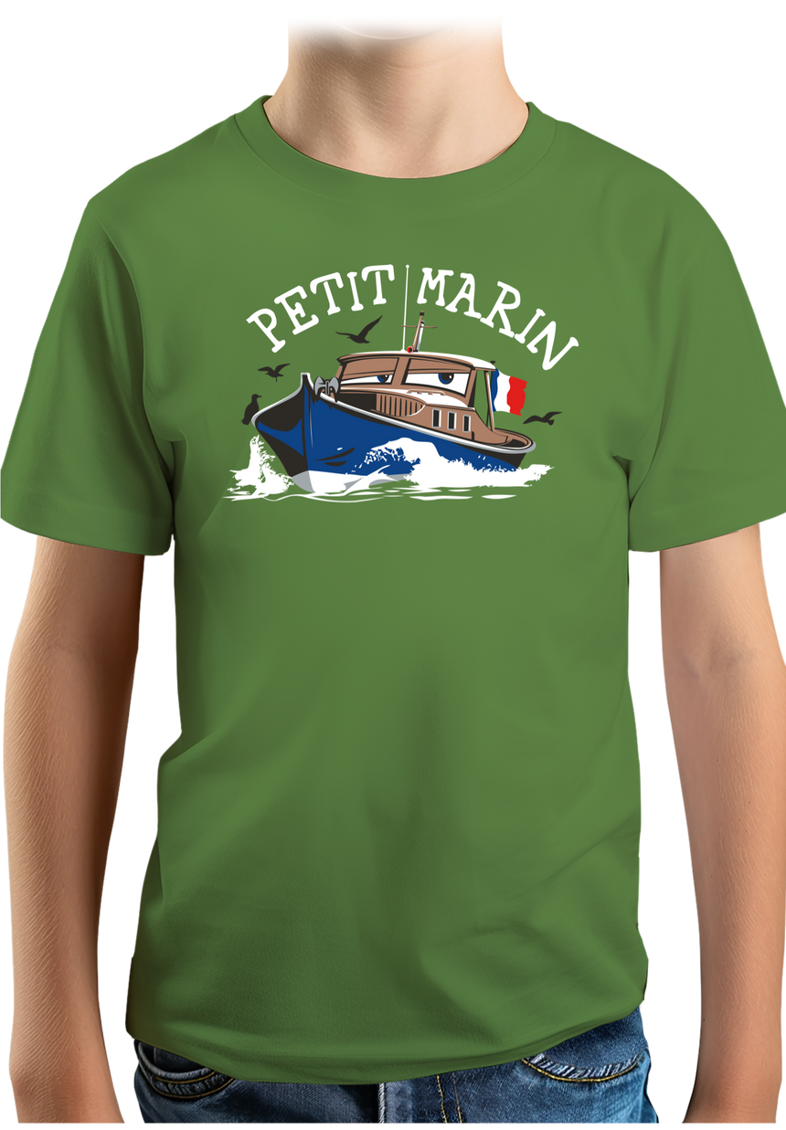T-Shirt Garçon Bateau petit marin film